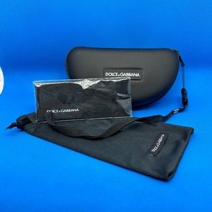dolce and gabbana hard sunglasses case bundle